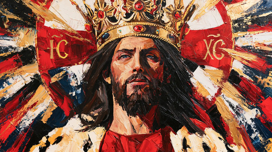 Jesus the King - Expressionist · Landscape n° 11