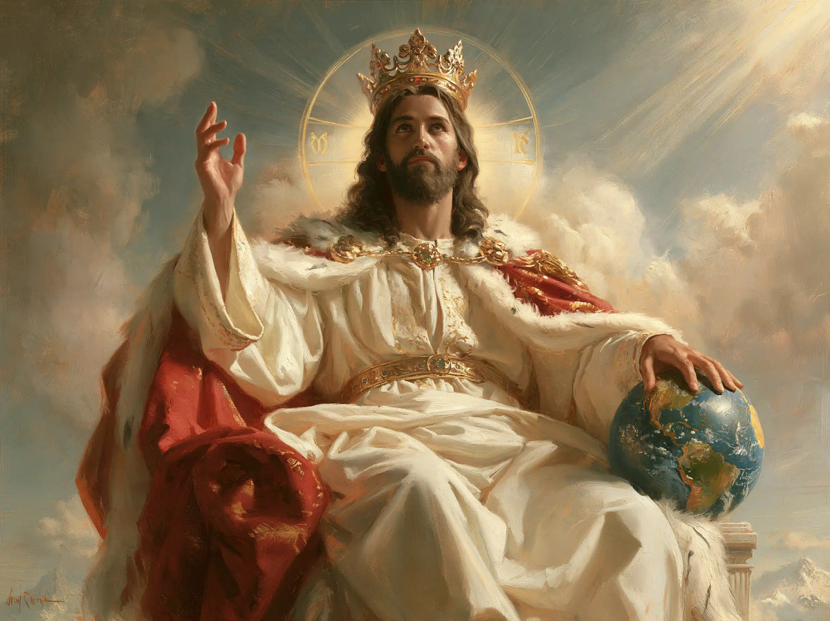 Jesus the King - The Globe of the World · Landscape n° 2