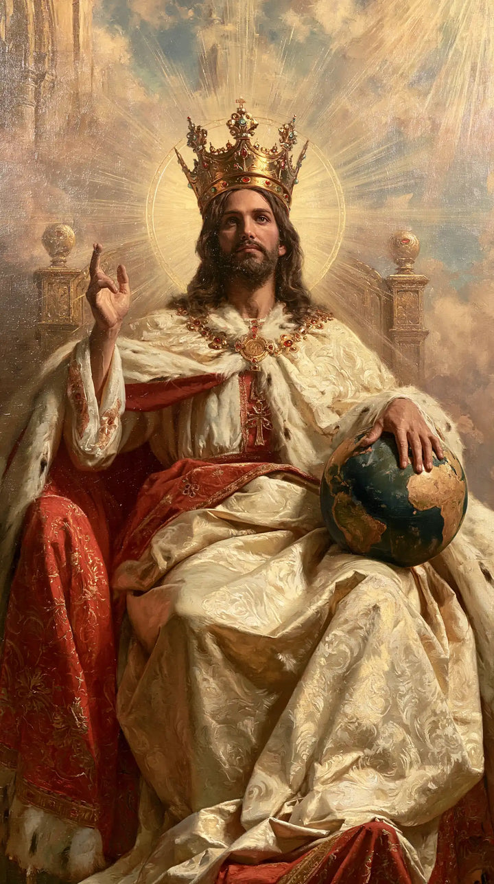Jesus the King — The Earth and the Embroidered Silk