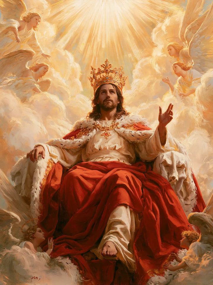 Jesus the King — Repose Beneath Wings of Light