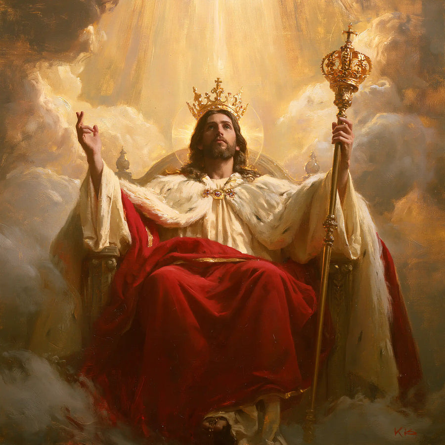 Jesus the King - The Royal Scepter · Square n° 5