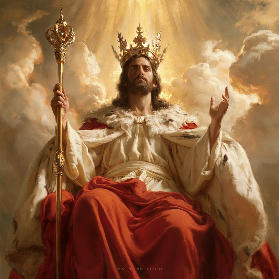 Jesus the King - The Royal Scepter · Square n° 7