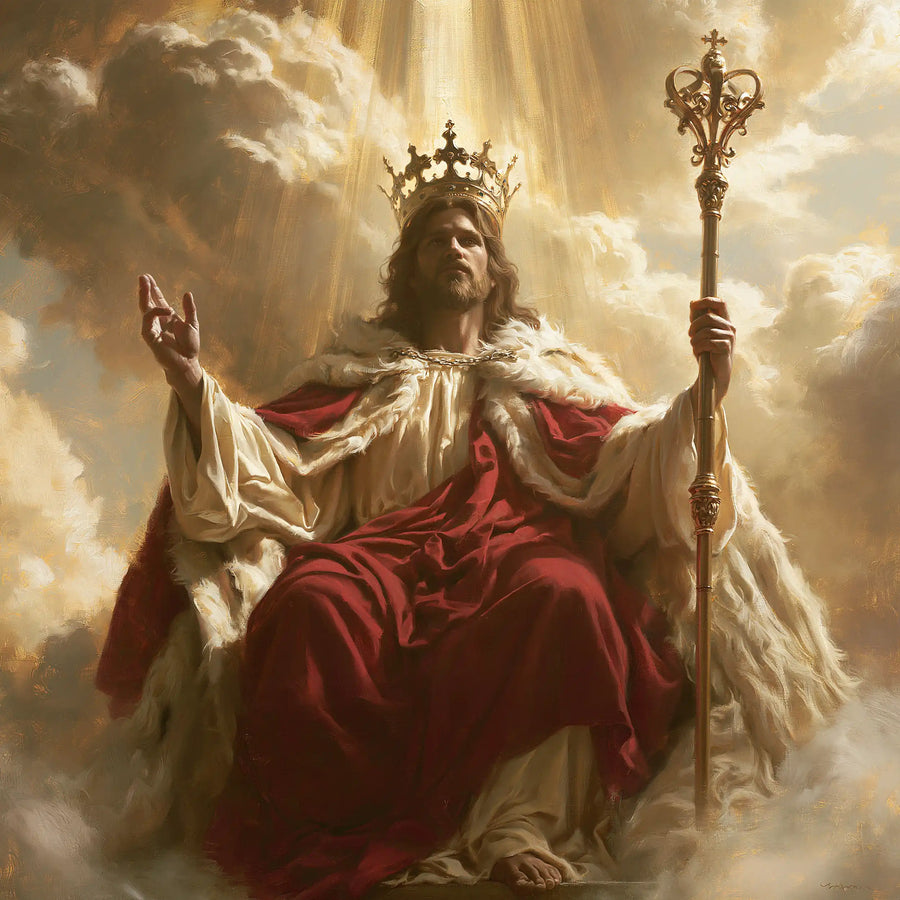 Jesus the King - The Royal Scepter · Square n° 8