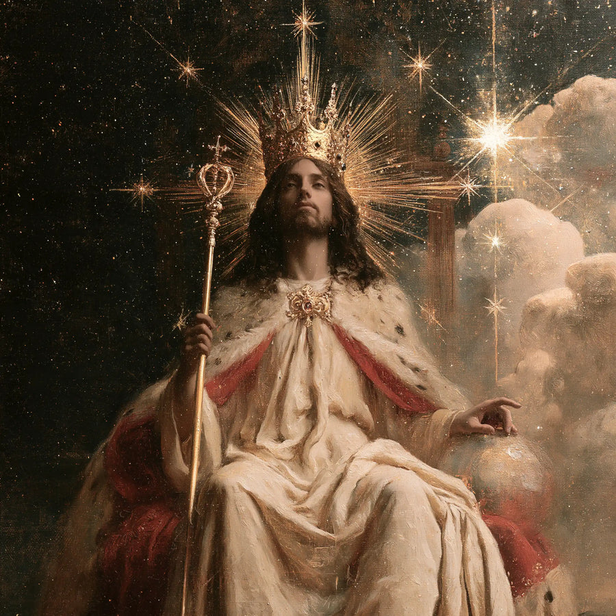 Jesus the King - Symbolist · Square n° 7