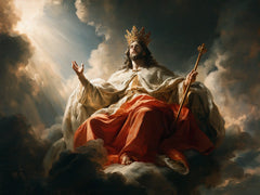 Jesus the King — The Open Hand Among the Clouds