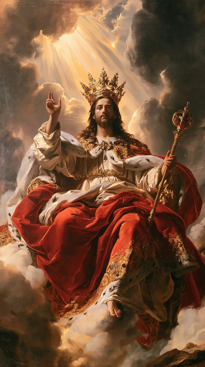 Jesus the King - Theatrical Baroque · Portrait n° 1
