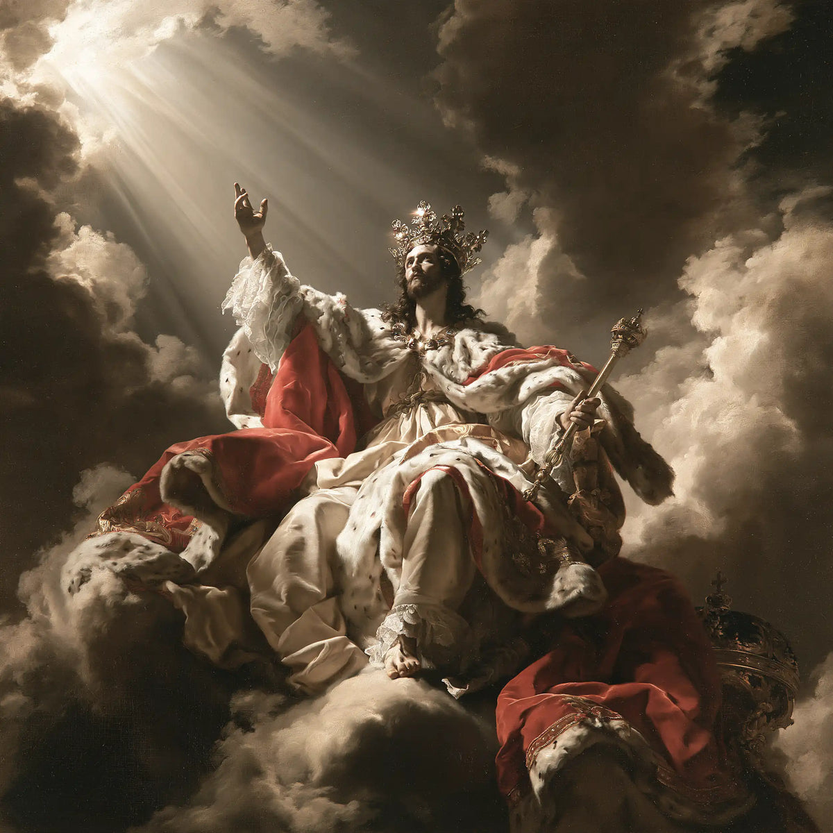 Jesus the King — The King Upon the White Heights