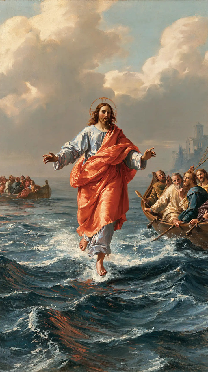 Jesus Walking on Water - Florentine Renaissance · Portrait n° 14