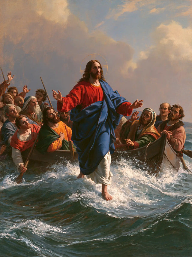 Jesus Walking on Water - Florentine Renaissance · Portrait n° 27