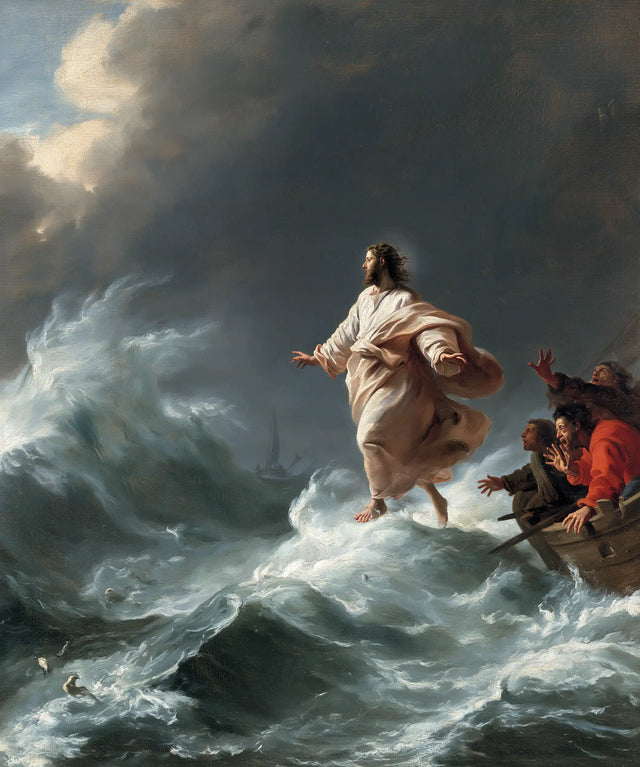 Jesus Walking on Water - Theatrical Baroque · Portrait n° 17