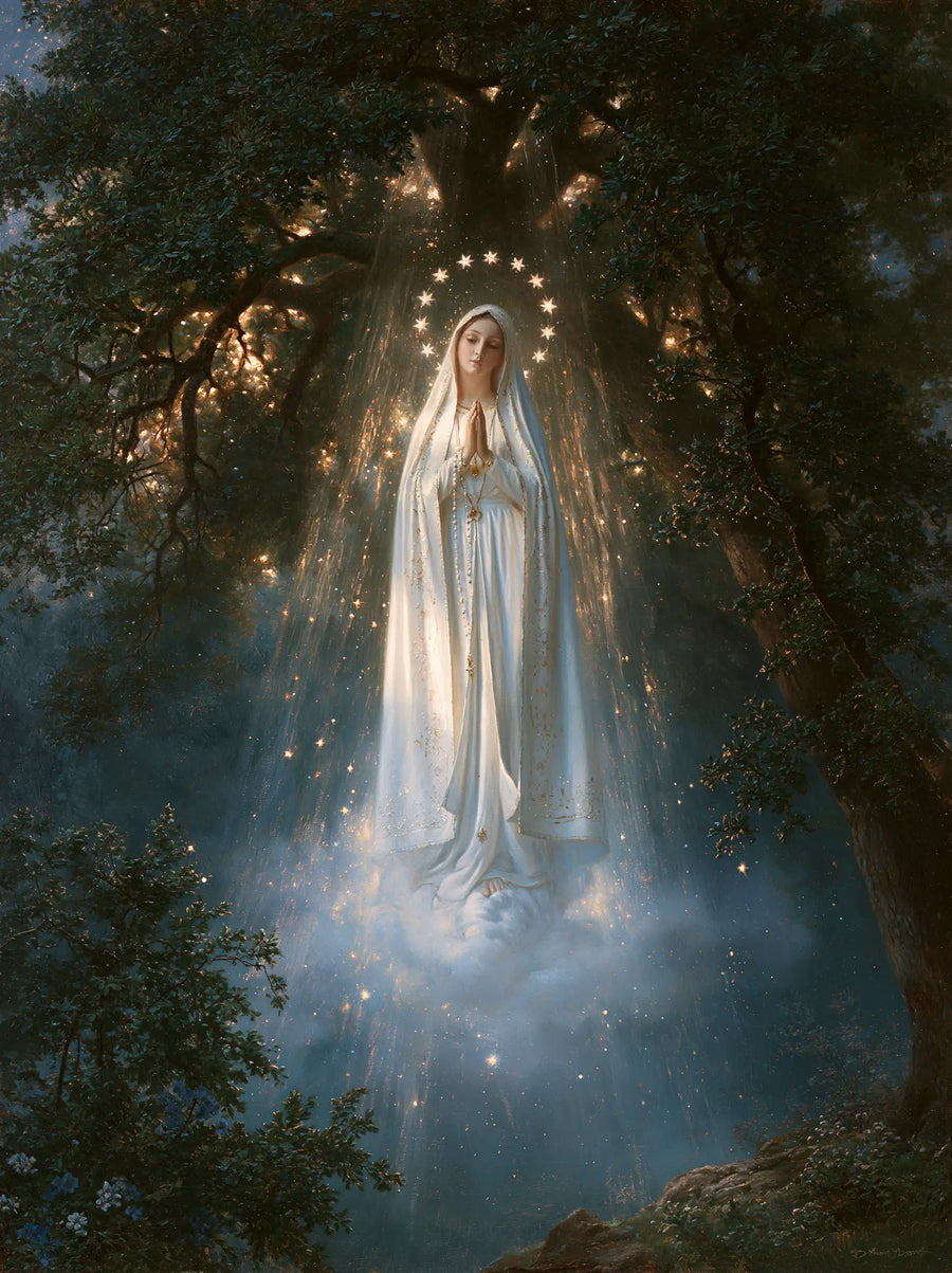 Our Lady of Fatima – Symbolist · Portrait no. 9