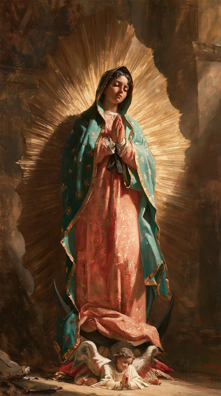 Our Lady of Guadalupe – Theatrical Baroque · Portrait no. 4