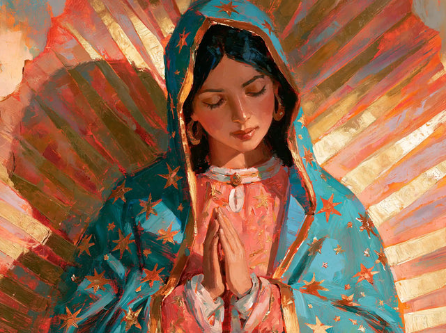 Our Lady of Guadalupe – Expressionist · Landscape no. 2