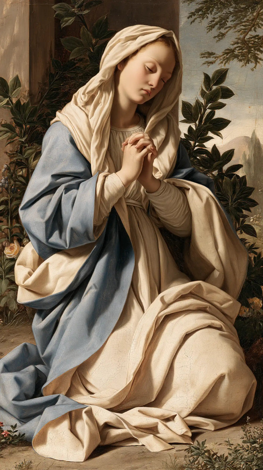 Virgin Mary in Prayer - Florentine Renaissance · Portrait n° 5