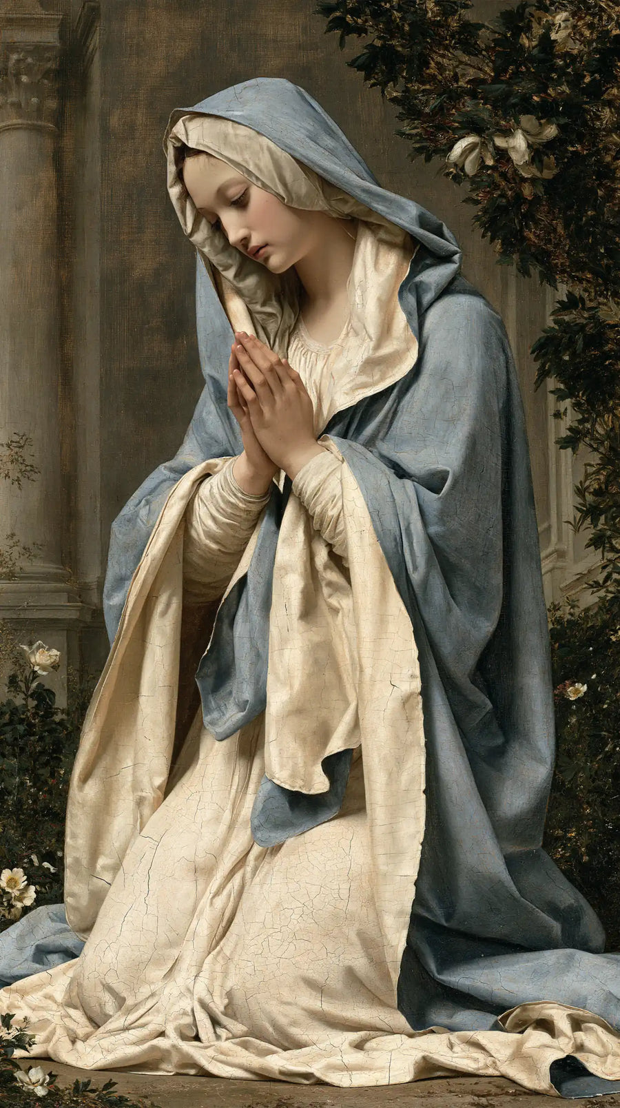 Virgin Mary in Prayer - Florentine Renaissance · Portrait n° 32