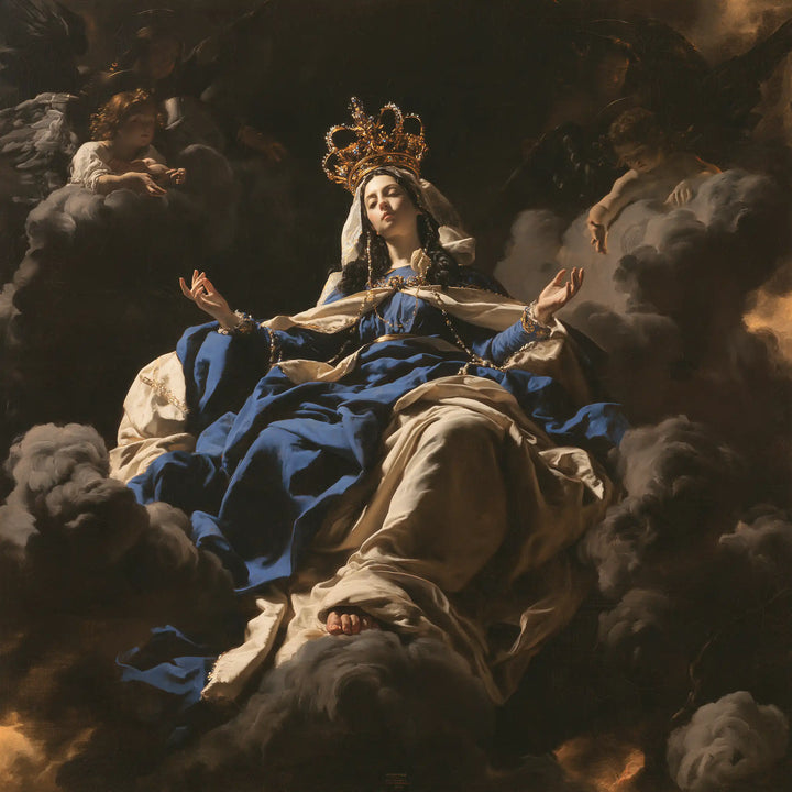 Mary, Queen of Heaven — Bare Feet on the Shore of Clouds