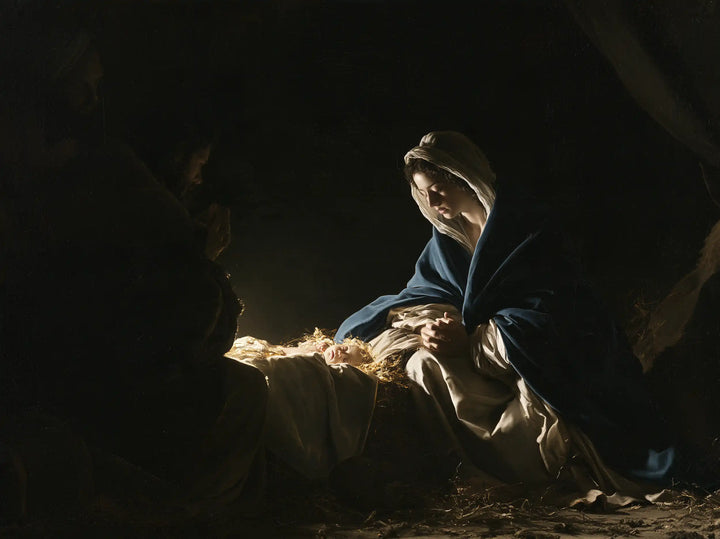 The Nativity - Black and Gold · Landscape n° 7