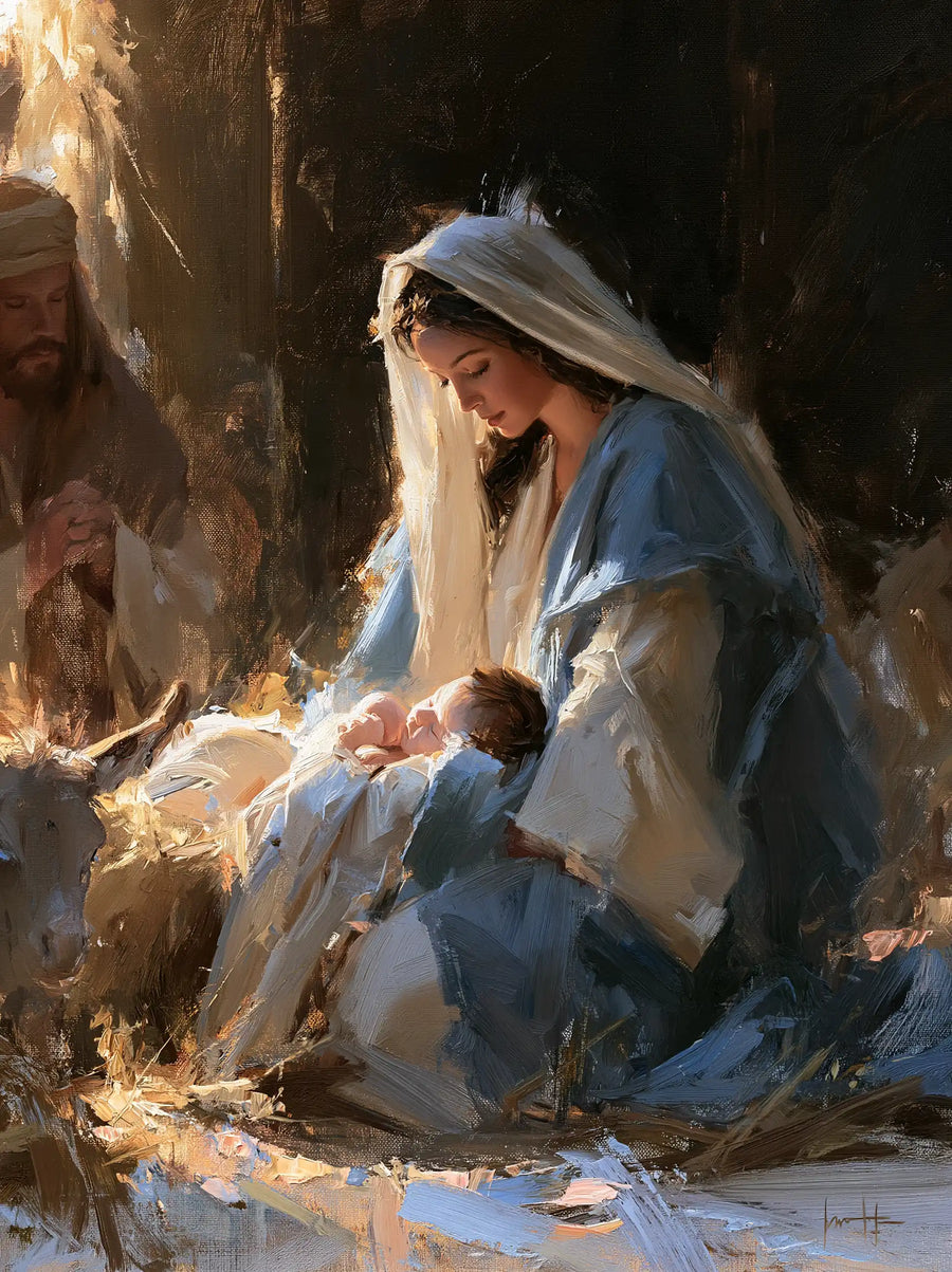 The Nativity - Impressionist · Portrait n° 12