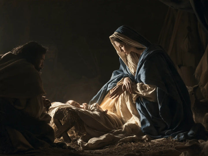 The Nativity - Infant Jesus as Divine Light · Landscape n° 4
