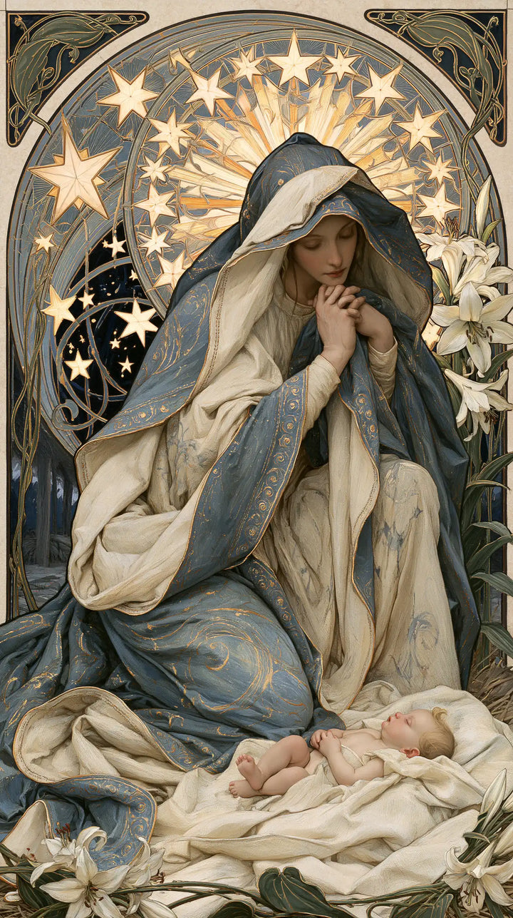 The Nativity - Sacred Art Nouveau · Portrait n° 1