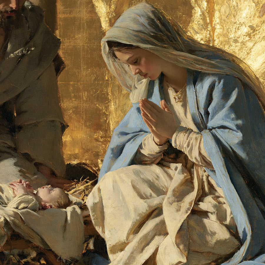 The Nativity - Sacred Gold · Square n° 5