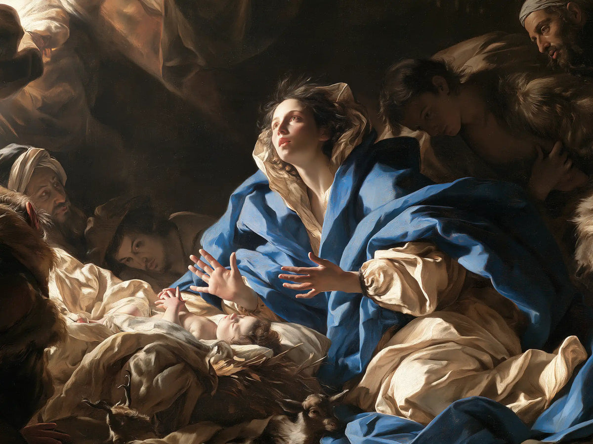 The Nativity — Grace in Ivory Sleeves
