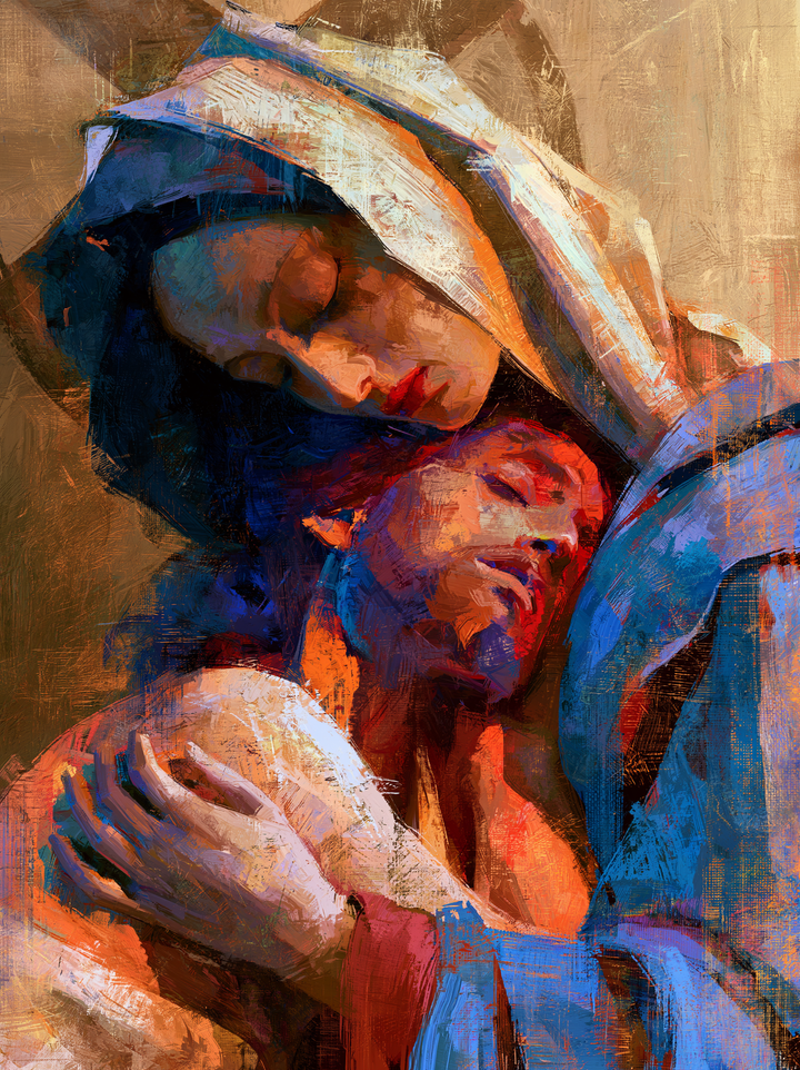 The Pietà - Expressionist · Portrait n° 9
