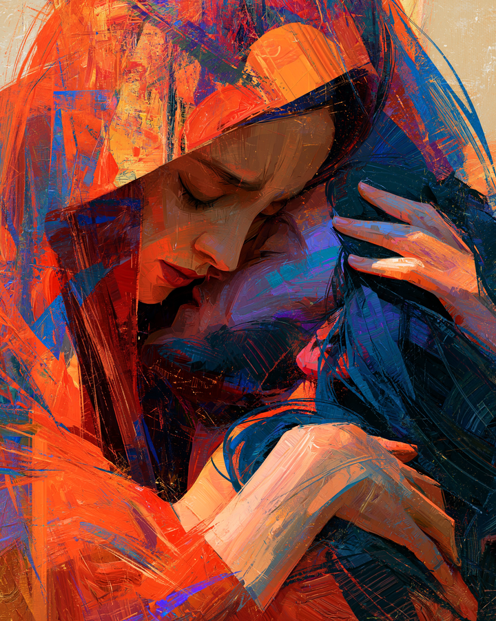 The Pietà - Expressionist · Portrait n° 10