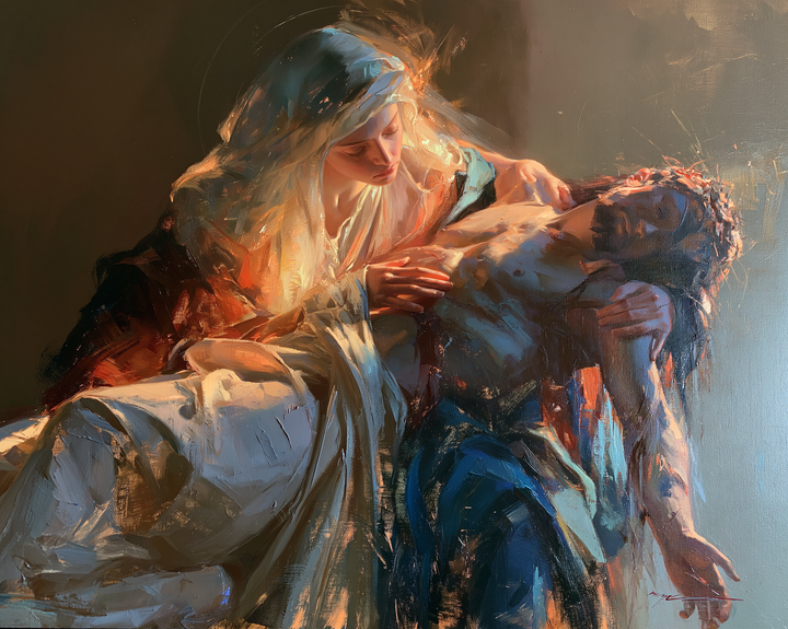 The Pietà - Impressionist · Landscape n° 5