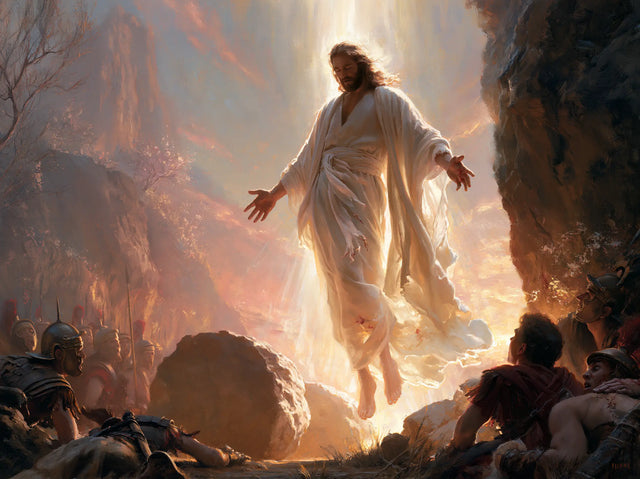 The Resurrection of Jesus Christ - Divine Light · Landscape n° 9