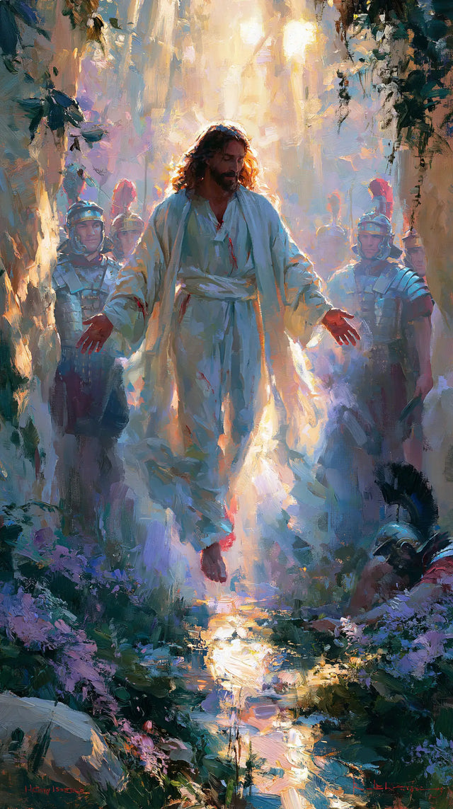 The Resurrection of Jesus Christ - Impressionist · Portrait n° 10