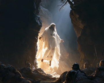 The Resurrection of Jesus Christ - Midnight-blue Chiaroscuro · Landscape n° 6
