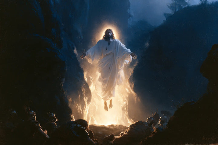 The Resurrection of Jesus Christ — The Halo within the Night Valley