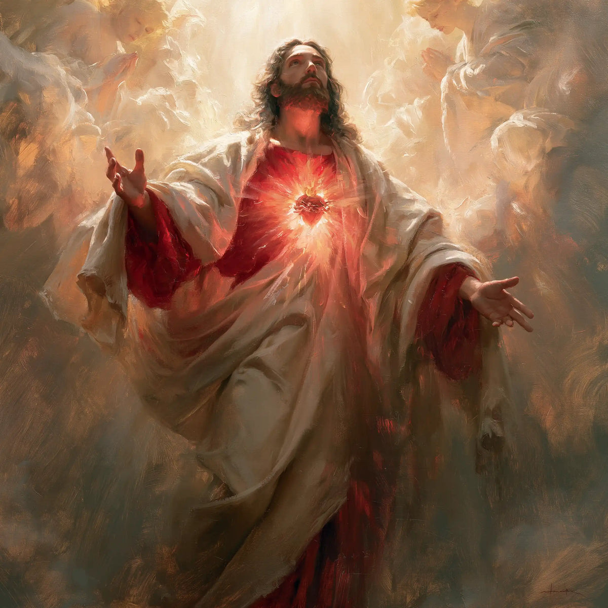 The Sacred Heart of Jesus — The Heart in the Rising Breath