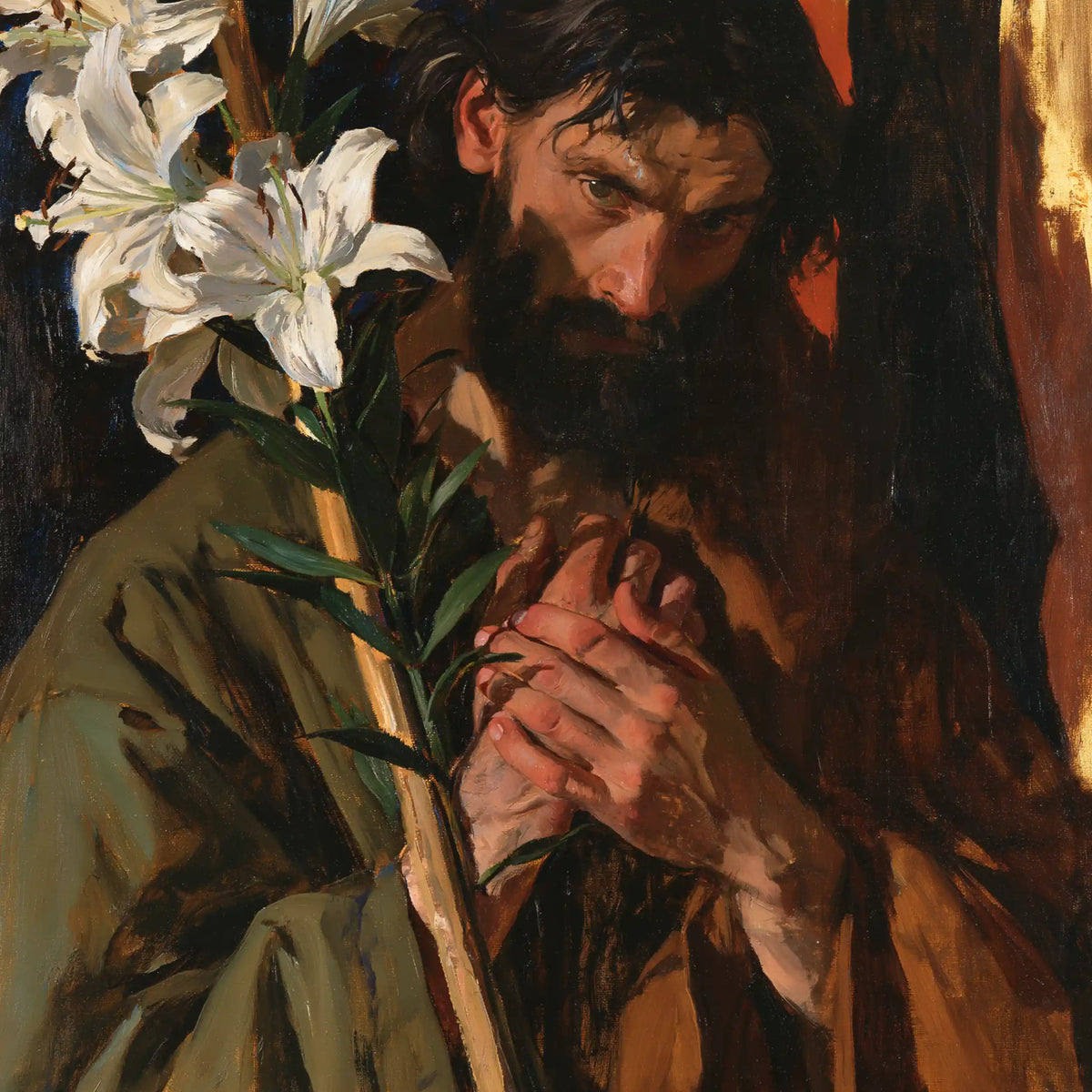 Saint Joseph – Expressionist · Square no. 6
