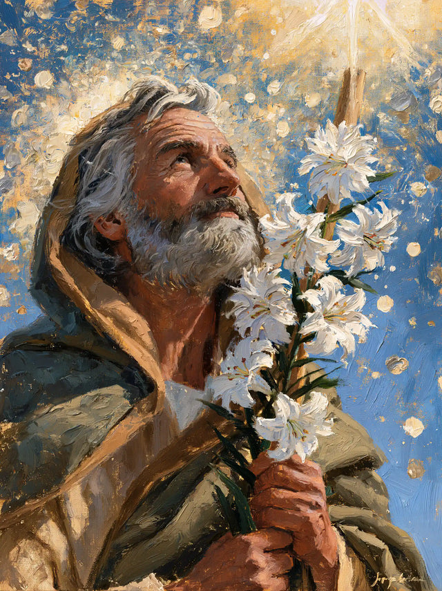 Saint Joseph – Impressionist · Portrait no. 11