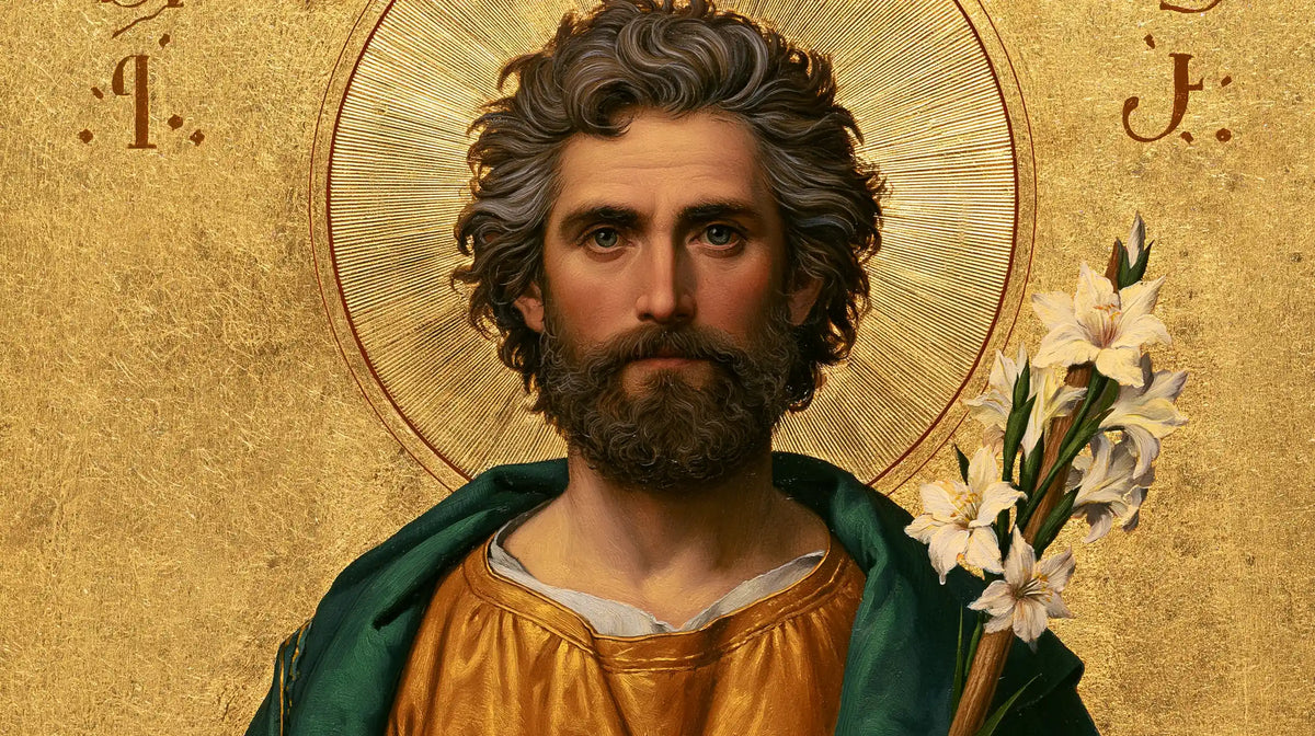 Saint Joseph – Sacred Gold · Landscape no. 9
