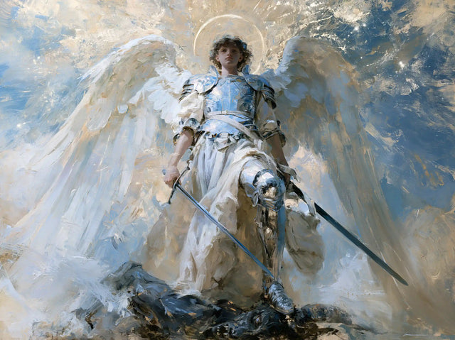 Saint Michael the Archangel – Impressionist · Landscape no. 3