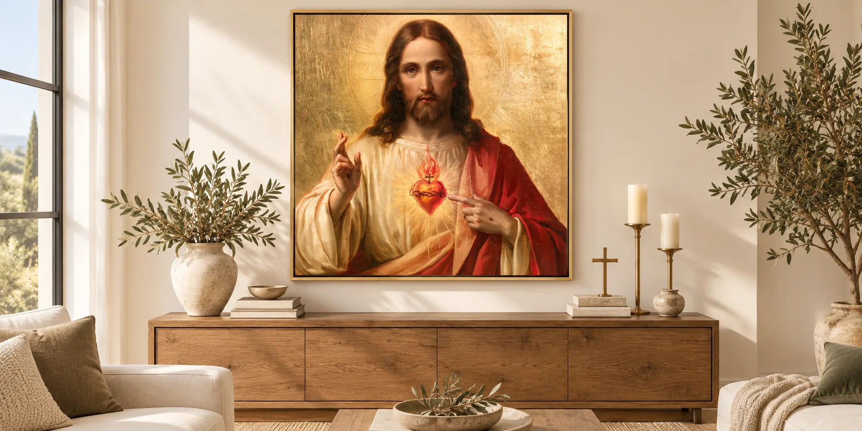 Sacred Heart of Jesus - Sacred Gold
